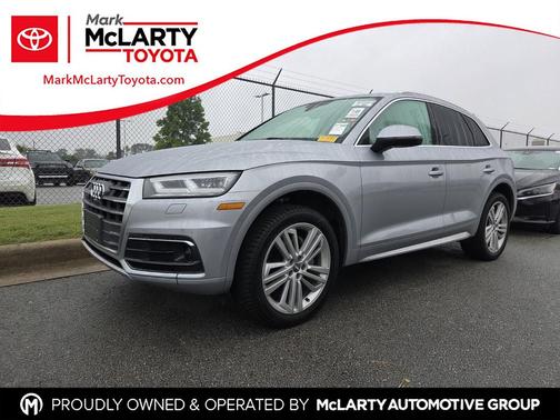 Silver Metallic 2018 Audi Q5 2.0T Tech Premium