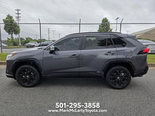 Magnetic Gray Metallic 2023 Toyota RAV4 Hybrid SE