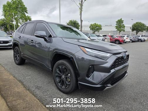 Magnetic Gray Metallic 2023 Toyota RAV4 Hybrid SE