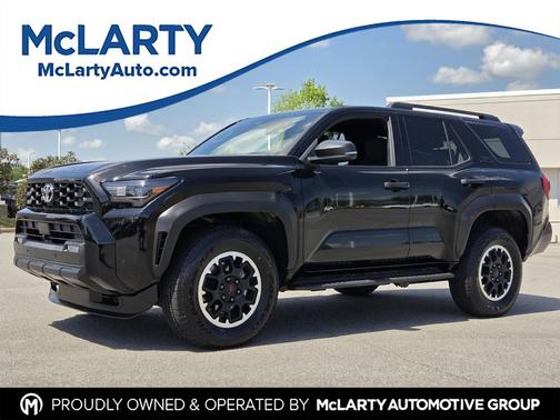 Black 2025 Toyota 4Runner TRD Off Road