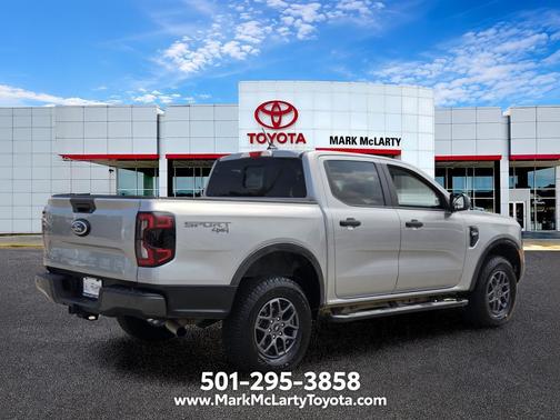 Iconic Silver Metallic 2024 Ford Ranger XLT