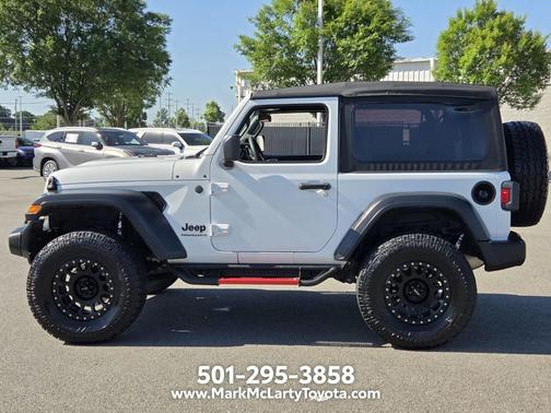 Bright White Clearcoat 2023 Jeep Wrangler Sport S