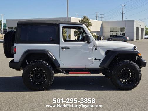 Bright White Clearcoat 2023 Jeep Wrangler Sport S