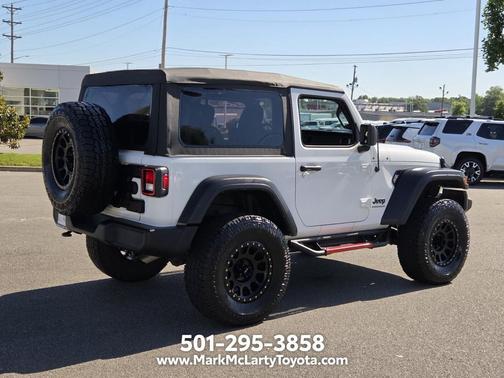 Bright White Clearcoat 2023 Jeep Wrangler Sport S