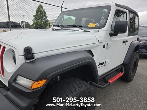 Bright White Clearcoat 2023 Jeep Wrangler Sport S