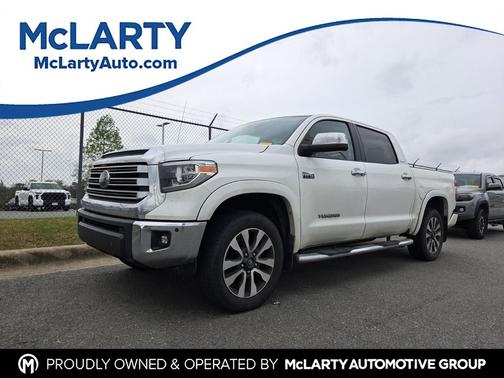 Super White 2018 Toyota Tundra Limited