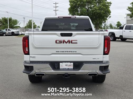 White Frost Tricoat 2021 GMC Sierra 1500 SLT