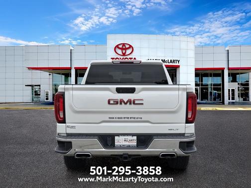 White Frost Tricoat 2021 GMC Sierra 1500 SLT