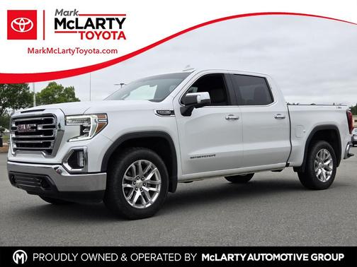White Frost Tricoat 2021 GMC Sierra 1500 SLT