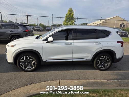 Quartz White 2022 Hyundai SANTA FE Limited