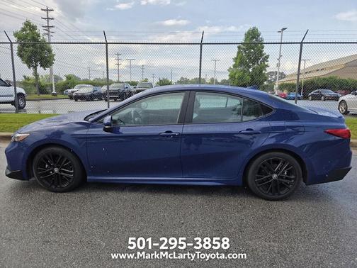 Blue 2025 Toyota Camry SE