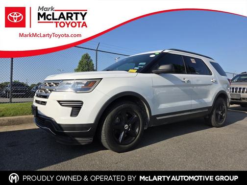 Oxford White 2018 Ford Explorer XLT