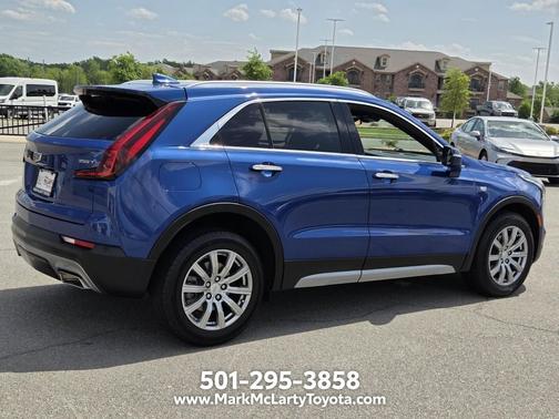 Wave Metallic 2023 Cadillac XT4 Premium Luxury