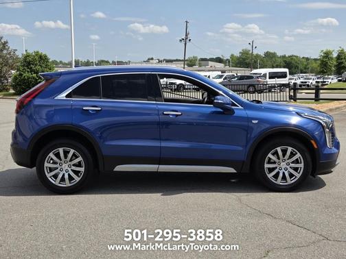 Wave Metallic 2023 Cadillac XT4 Premium Luxury