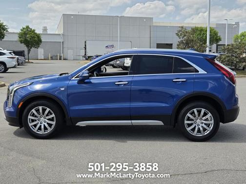 Wave Metallic 2023 Cadillac XT4 Premium Luxury
