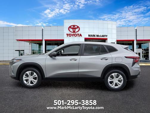 Sterling Gray Metallic 2024 Chevrolet Trax LS