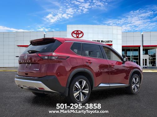 Scarlet Ember Tintcoat 2021 Nissan Rogue Platinum