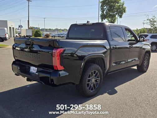 Midnight Black Metallic 2023 Toyota Tundra Platinum