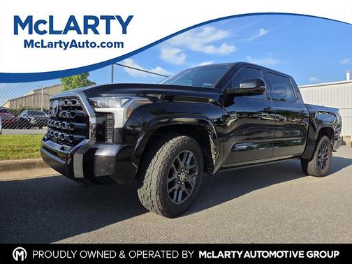 Midnight Black Metallic 2023 Toyota Tundra Platinum