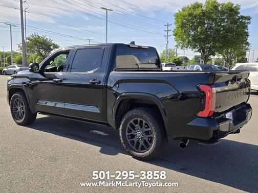 Midnight Black Metallic 2023 Toyota Tundra Platinum