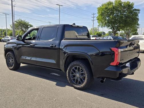 Midnight Black Metallic 2023 Toyota Tundra Platinum