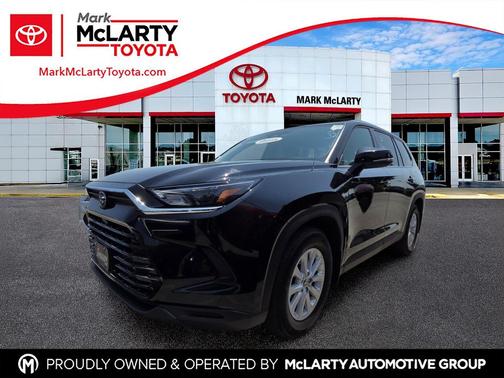 Midnight Black Metallic 2024 Toyota Grand Highlander XLE