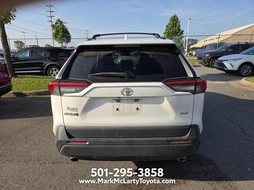 Super White 2020 Toyota RAV4 XLE Premium