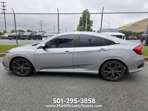 Silver Metallic 2020 Honda Civic Sport