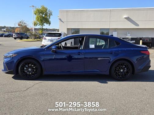 Blue 2026 Toyota Camry SE