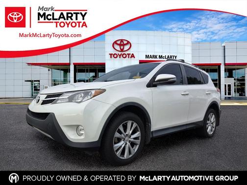 Blizzard Pearl 2013 Toyota RAV4 Limited