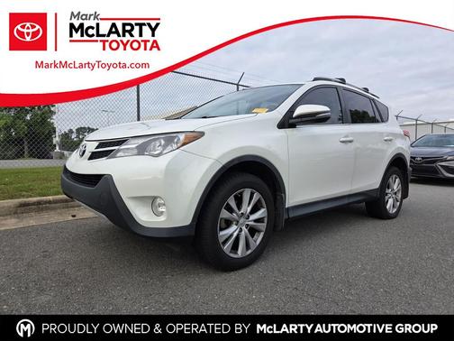 Blizzard Pearl 2013 Toyota RAV4 Limited