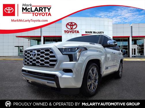 Pearl 2024 Toyota Sequoia Capstone