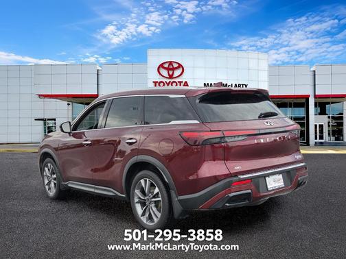 Deep Bordeaux 2024 INFINITI QX60 Luxe