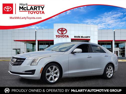 Radiant Silver Metallic 2016 Cadillac ATS 2.0L Turbo Luxury
