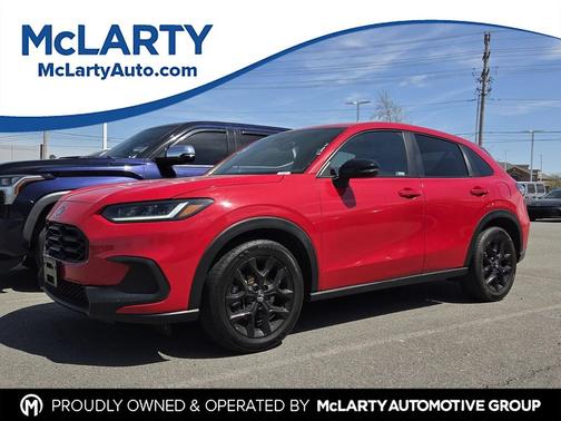 Milano Red 2023 Honda HR-V AWD Sport