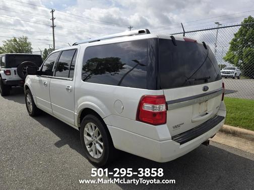 White Platinum 2017 Ford Expedition EL Limited