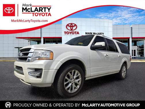 White Platinum 2017 Ford Expedition EL Limited