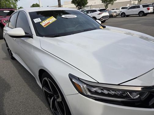 Platinum White Pearl 2019 Honda Accord Sport