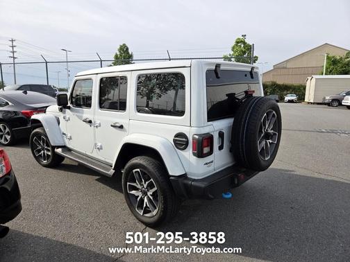 Bright White Clearcoat 2024 Jeep Wrangler 4xe Sport S