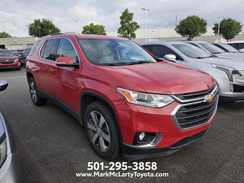 Cajun Red Tintcoat 2018 Chevrolet Traverse LT Leather