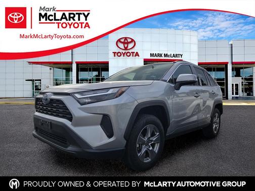 Silver Sky Metallic 2024 Toyota RAV4 Hybrid LE