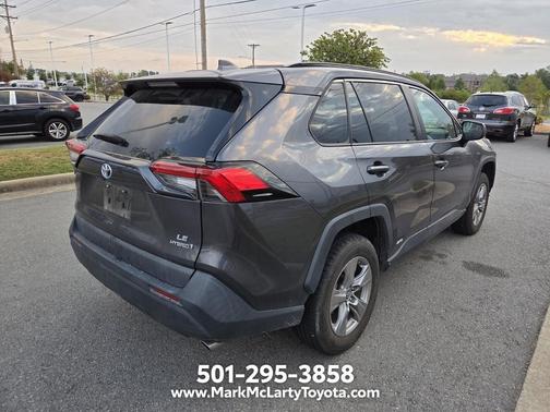 Magnetic Gray Metallic 2024 Toyota RAV4 Hybrid LE