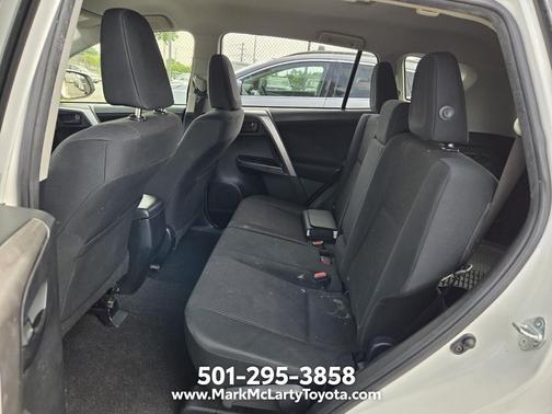 Super White 2017 Toyota RAV4 LE