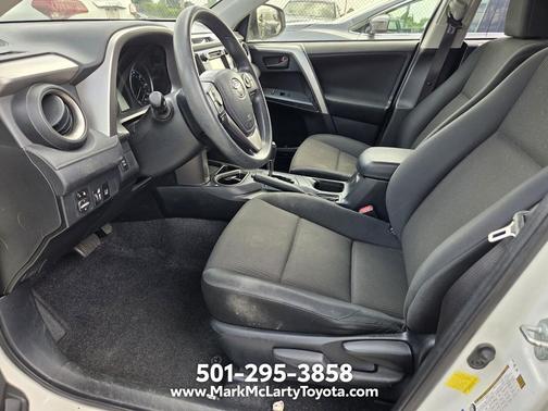 Super White 2017 Toyota RAV4 LE