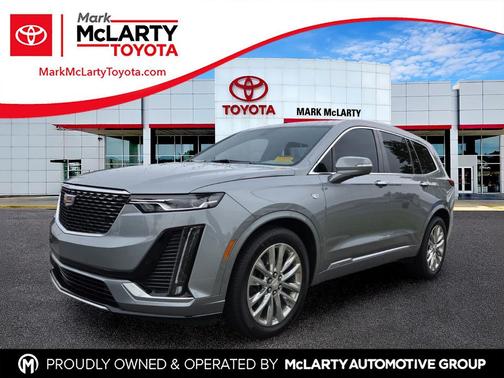 Argent Silver Metallic 2024 Cadillac XT6 Premium Luxury FWD