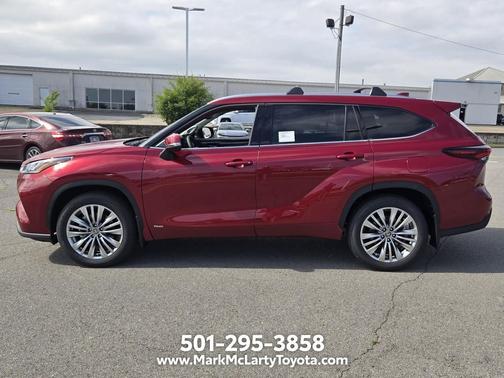 Ruby 2026 Toyota Highlander Hybrid Platinum