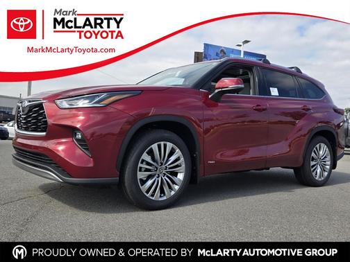 Ruby 2026 Toyota Highlander Hybrid Platinum