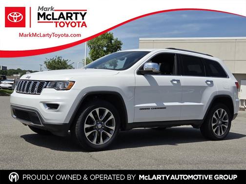 Bright White Clearcoat 2018 Jeep Grand Cherokee Limited