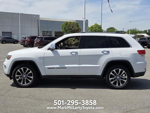 Bright White Clearcoat 2018 Jeep Grand Cherokee Limited