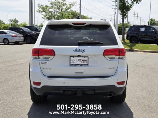 Bright White Clearcoat 2018 Jeep Grand Cherokee Limited